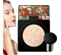 Air Cushion CC Cream with - Light Foundation and Concealer, Moisturizing Brightening Makeup Primer for Skin, Daily Clothing for Girls and Do