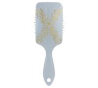 Air Cushion Comb Faux Gold Floral Alpha Anti-static Massage Hair Comb Wet And Dry HairBrushes for Women Men Detangling and Adding Shine
