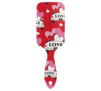 Air Cushion Comb Love Car Heart Valentines Wedding Red Scalp Massage Brush Wet And Dry Hairbrush Wetbrush for Thick Hair Improve Hair Texture
