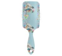 Air Cushion Hair Brushes A Funny Little Dalmatian Puppy Paddle Brushes Wet And Dry HairBrushes for Curly Hair Makes Hair Smooth