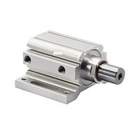 Air Cylinder, Engraving Machine Automatic Loading and Unloading Positioning Aircraft Air Cylinder with Bracket CQF40-30-L25