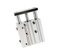 Air Cylinder MGPM Series Air Cylinder for Replacement, Thin Three-axis with Rod Bore 12/16/20/25mm(12MM*10MM)