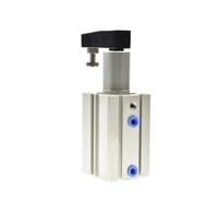 Air Cylinder QCK Series QCKL QCKR QCKL/R12/16/20/25/32/40/50/63 Rotary Clamp Cylinder with Magnet Pneumatic Cylinder(Stroke 20mm Right)