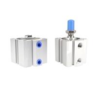 Air Cylinder SDA Series 63mm Bore SDA63 Pneumatic Compact Cylinder 5-110mm Stroke(SDA63X35)