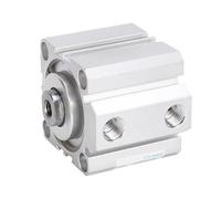Air Cylinder SDA40/50/63/80 Pneumatic Compact 5 10 15 20 25 30 35 40 45 50mm Stroke 1Pcs(Stroke 5mm,Bore 50mm)