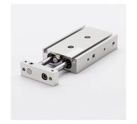 Air Cylinder TR16 TR20 TR25 TR32 Twin-Rod Cylinder Pneumatic Cylinder 10-200mm Stroke with Magnet Double Acting Type((Bore 16mm))