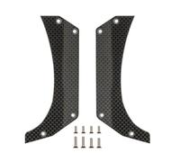 Air Dam Diffuser for Arrma 6S 1/7 Infraction/Limitless F1/Felony L&R-1.5 MM | Carbon Fiber Premium Wheel Cover Lightweight L&R Replace Wheelcover for 6S 1/7 Infraction/Limitless/Felony Upgrade Part-FRONT