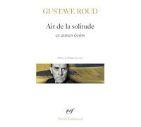 Air de La Solitude Et Autr: A41996 (Poesie/Gallimard)