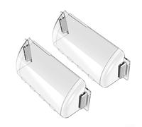 Air Deflector for HVAC Applications That Adjusts Without Tools and Maintains Position During Daily Use or Cleaning Robot Movement (4pcs)
