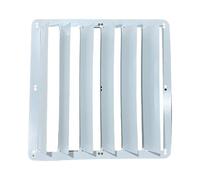 Air Deflector Grilles for Air Conditioner - Stainless Steel Shutter Deflector for Outdoor Unit with Anti-Direct Blowing Heat Dissipation, Round 58cm