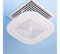 Air Deflectors for Ceiling Vents, 180° Adjustable Ac Vent Deflector, Anti Direct Blowing, Modular and Detachable Design