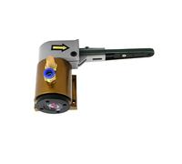 Air Deft Pneumatic Belt Sander for Robotic Arm, 16000 RPM, 1/4" Air Inlet, 6mm×330mm(1/4"×13") Belt, Automatic Trigger Valve & Remote Control Polishing Tool
