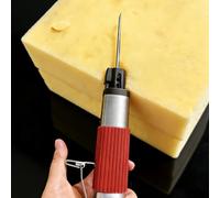 Air Deft Pneumatic Flexible Curve Cold Knife Cutting Tool, Air Powered Reciprocating Cutter for Automobile Sponge Foam Pearl Cotton EVA Latex Mattress, with Tungsten Steel Blade