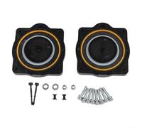 Air Diaphragm Rebuild Kit for HP-60 HP-80, Black Replacement Membrane for Aquarium Pumps