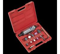 Sealey SA67 Air Die Grinder Kit 16Pc