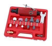 Air Die Grinder Kit Air Powered 15Pc Straight With Case (Neilsen Ct1092)