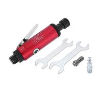 Air Die Grinder Pneumatic Straight Grinder 25000RPM High Speed Adjustable 90PSI Power Tool for Metal Polishing Grinding Stainless Steel 3mm 6mm Collet Included (US Style)