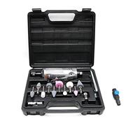 Air Die Grinder Set 1/4" 22000RPM Pneumatic Power Angle Die Grinder for Grinding Polishing Cutting with Storage Case Pneumatic Bits Kit