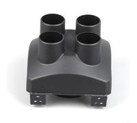 Air Diesel Heater Vent Converter 1 Hole to 4 Hole, Vent Cover Adapter to Multiply Outlet Ports and Redirect Warm Air from Heater, Fits and Other Air Diesel Heaters, Plastic