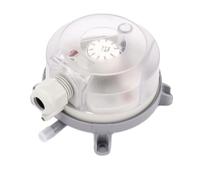 Air Differential Pressure Switch, Adjustable 20-500 Pa Range, for HVAC, Ventilation & Industrial Refrigeration Systems, Pressure Sensor with(30-300PA)