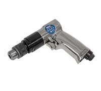 Air Drill Ø10mm 1800rpm Reversible - Sealey SA24 New