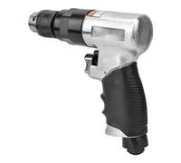 Air Drill, 3/8in Pneumatic Air Drill Self Locking Three Claw Pneumatic Tool 1800rpm Angle Drill Pneumatic Tools for Furniture, Machine Production
