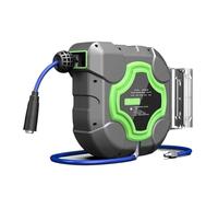 Air Drum Automatic Retractable Hose Reel Dedicated Car Repair Collector Pipe Retract Pneumatic Tool Special Beauty Convenience Within Reach(20 m)