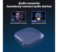 Air Drum Set Electric Drumsticks with Audio Converter for Various Scenarios (Navy Blue)