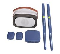 Air Drum Set Electronic Drum Set, 3D Motion Sensing Professional Virtual Air Drum Set with Drumsticks & Pedals & Speaker, Invisible Drum Set for Adults, Kids, Beginners Gift