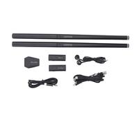 Air Drum Set with Drumric Virtual Air Drum Kit, Portable Soma Drumming System for Adults Beginners, Includes Controller, Cymbals Clamp, Bass