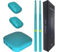 Air Drumsticks, 3D Motion Sensing Virtual Drum Kit with RGB Lights, Portable Silent Practice for Kids, Teens & Adults, Fun Gift for Beginners & Music Lovers