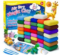 Air Dry Clay, 36 Colors Modelling Clay Kit for Kid, Ultra Light Non-Toxic Air Drying Clay, with Tools & Guidebook, Arts and Crafts Kits for Kids Boys Girls Toys
