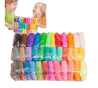 Air Dry Clay Beginner Set, Beginner Children Air Dry Clay Craft Kit, Boys and Girls Home School Early Learning Activities Interactive for Bedroom, Living Room