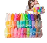 Air Dry Clay Beginner Set - Diys Sculpture for Children, Early Educational Modelling Clay | Artistic Learning Kit for Girls with Home School Room Craft Fun Activity Set Living Interactive Sens