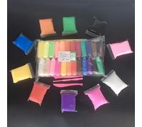 Air Dry Clay Set for Creative Modeling and Educational DIY Crafts - 12-Pack Soft, Easy-to-Shape Modeling Clay for Children, No Baking Required(24pc)