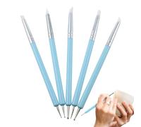 Air Dry Clay Tools - Double Tipped Nail Pen Silicone Clay Sculpting Tools | Ceramic Pens, Pottery Polish & Decoration Products For Beginners, Home Users, Business Users