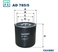 AIR DRYER CARTRIDGE COMPRESSEDAIR SYSTEM AD 785/5 FOR RENAULT TRUCKS VOLVO