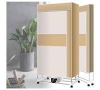 Air Dryer Clothes, Intelligent Constant Temperature Fast Drying Easy Home Heated Airer, Time Saving Large Space Dryer Haze Weather,Yellow