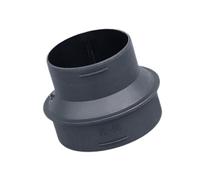 Air Duct Adapter Ducting Reducer Increaser HVAC Pipe Connector Round Duct Transition Fitting for Home Office Ventilation- 60 to 75