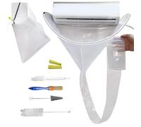 Air Duct Cleaning Kit - 1 Set Mini Split Ac Cleaning Kit,Air Conditioning System Tools, Wall Mounted Dust Washing Protector for Household