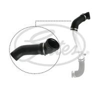 Air duct pipe AEM (Ethylene Acrylate Rubber) 09-0714 GATES for BMW X3