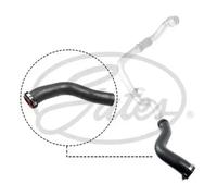 Air duct pipe Silicone 09-1306 GATES for DACIA RENAULT