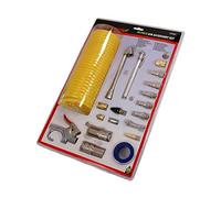 Air Dust Gun And Accessory Kit 20pc With 25ft Hose