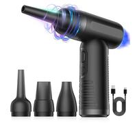 Air Duster 4 Speed Adjustable 100000RPM Electric Wireless Fan for Laptop Keyboard Electronic Compressed Air Can