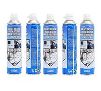 Air Duster (400ml pack of 3 or 5) for Keyboards, Printers, Computer Components and Other Office Equipment, Laptop Cleaner, PC Cleaning Kit (5)