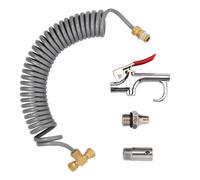 Air Duster Gun Truck Air Duster Tool, 3.5m Recoil Hose, 1/4 Inch NPT Thread, 90psi Air Blow Gun Tools
