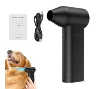 Air Duster - PP Metal Electronic Components 14.6x9.6x4.1cm Cordless Handheld Rechargeable Cleaner - Electric Air Duster for PC | for Golf Carts Car Computer Cleaning Detailing Home Power Barbers