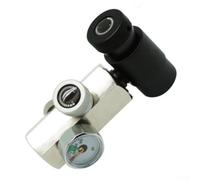 Air Fill Valve Adapter for Diving Applications with G5/8 Thread Connection 24-inch Spring-Reinforced Hose and 3000 PSI Rating (G1/2 To G1/2)