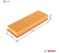 Air filter Filter Insert 1 457 433 058 BOSCH for VW SEAT