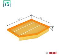 Air Filter fits BMW 630 E63, E64 3.0 04 to 10 Bosch 13717521033 13717521038 New